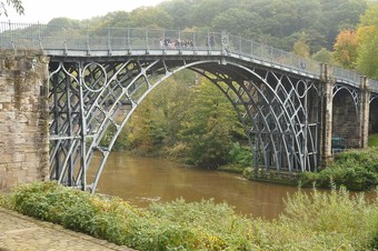  The Iron Bridge, opened in  1781