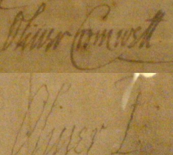 Cromwell's signature