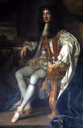 Charles II of England by  Peter Lely, 1675,  Collection of Euston Hall, Suffolk 