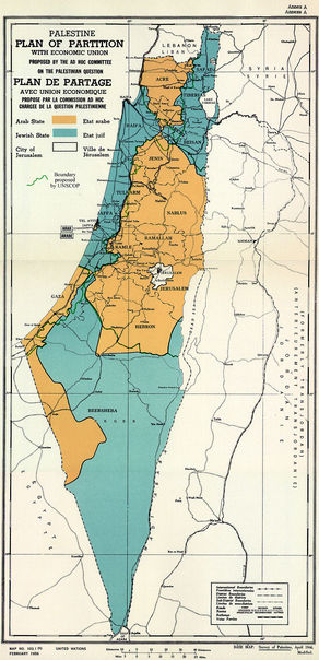 United Nations Partition Plan for Palestine 1947
